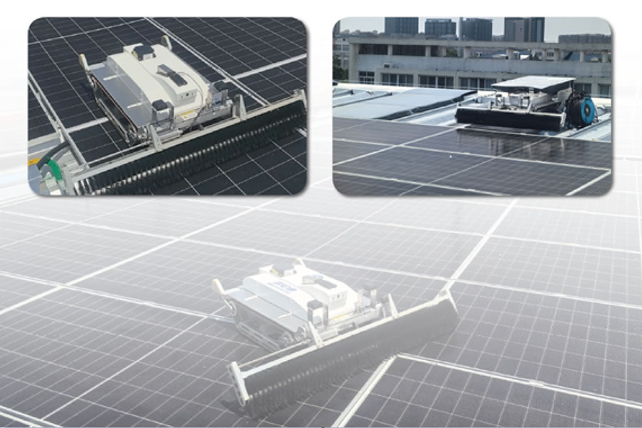 AutoWheel光伏清洁机器人AI系统解决方案